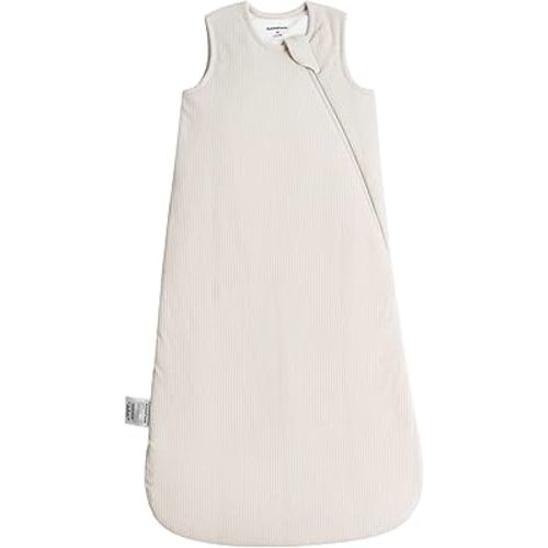 Rayon Made from Bamboo Sleep Sack 6-12 Months Supersoft Toddler Sleep Sack 1.0 Tog Breathable Baby Wearable Blanket with 2-Way Zipper Unisex Sleeping Bag for Babies