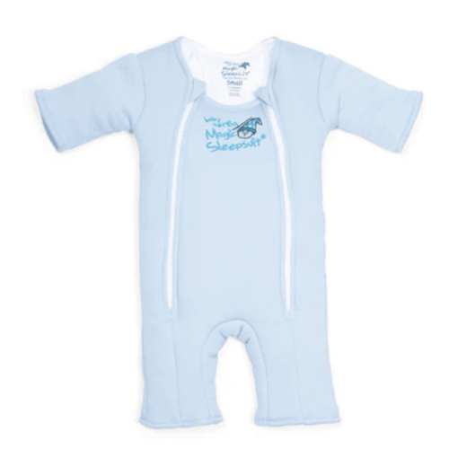 Blue Baby Merlin’s Magic Sleepsuit – 100% Cotton for Better Baby Sleep