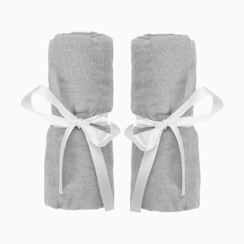 Newton Baby Compact Travel Crib & Play Yard Sheets (2-pks) - Grey