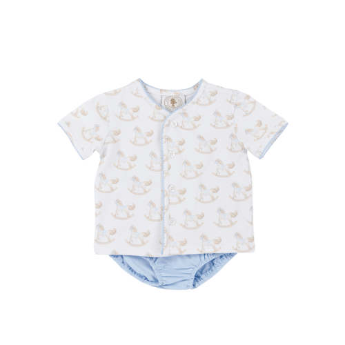 Richmond Rocking Horse Little Layette Set – Posh Tots Children's Boutique