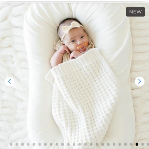 Buy Waffle Knit Mini Blanket – Soft & Stylish | Saranoni | Saranoni