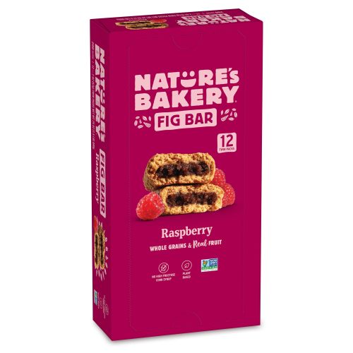 Amazon.com: Nature’s Bakery Raspberry Fig Bars, Real Fruit, Nut Free, 12 Pack | Non-GMO, Snack bar, 1 box with 12 twin packs (12 twin packs) (1501080090)