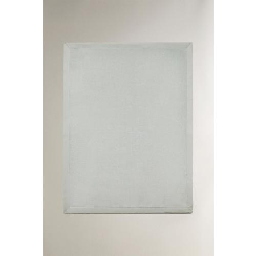 BABY FLEECE COTTON BLANKET - Ecru | ZARA United States