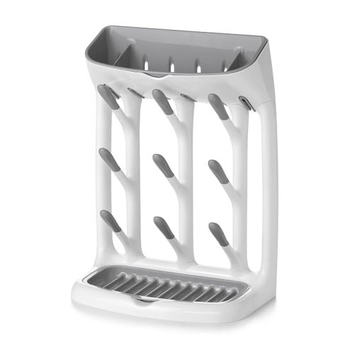 OXO Tot Expandable Baby Bottle Drying Rack, Space-Saving