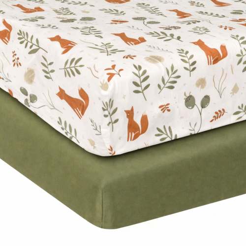 Drap Contour (2) pour Lit de Bébé - Renard