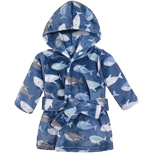 Luvable Friends Unisex Baby Plush Bathrobe