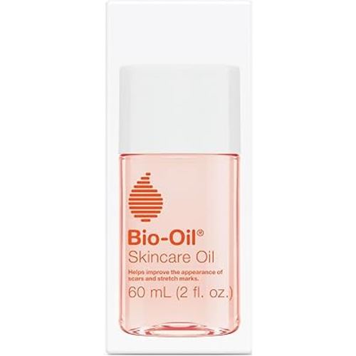 Bio-Oil Skincare Body Oil Serum for Scars and Stretch Marks, Face and Body Moisturizer with Vitamin A & E for Sensitive Dry Skin, Dermatologist Recommended, Non-Comedogenic, For All Skin Types, 2 Oz