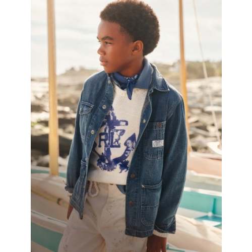 Striped French Terry Pullover & Short