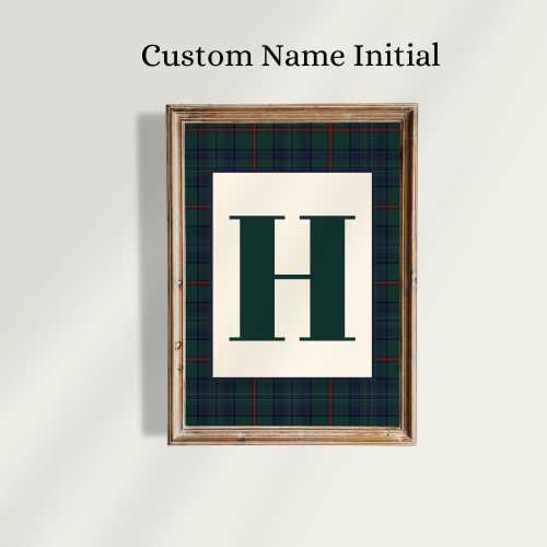 Americana Nursery Gallery Wall Art: Vintage Polo Player, Classic Teddy Bear, American Flag, Alphabet, Custom Monogram (Digital Download)