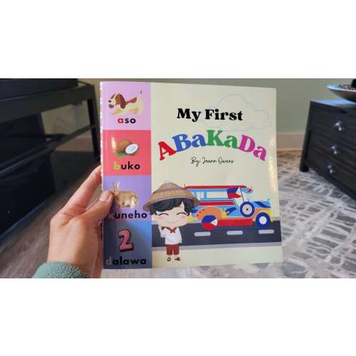 My First ABaKaDa: Tagalog-English book for kids