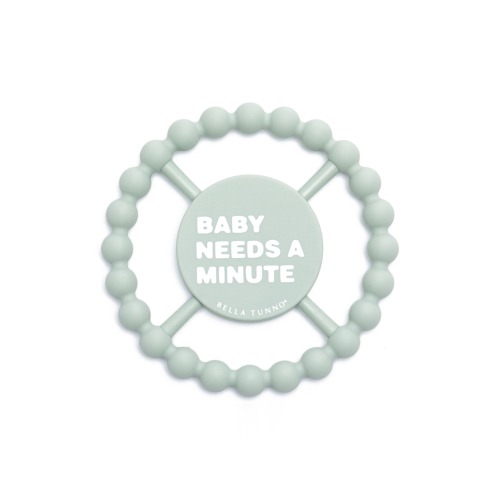 Bella Tunno Baby Needs a Minute Teether, Blue