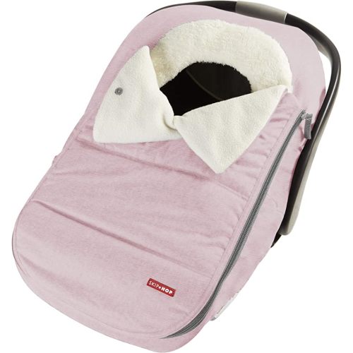 Skip Hop Winter Car Seat Cover, Stroll & Go, Pink Heather