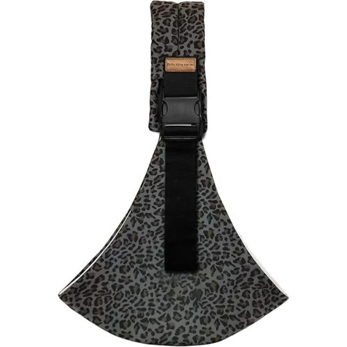 Baby Sling Carrier,Baby Sling,Toddler Carrier,Adjustable and Non-Slip Hip Seat Carriers Carrying 10-30 lbs(Grey Leopard)