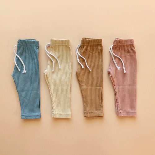 Ribbed Jogger Pants
– LUCKY PANDA KIDS