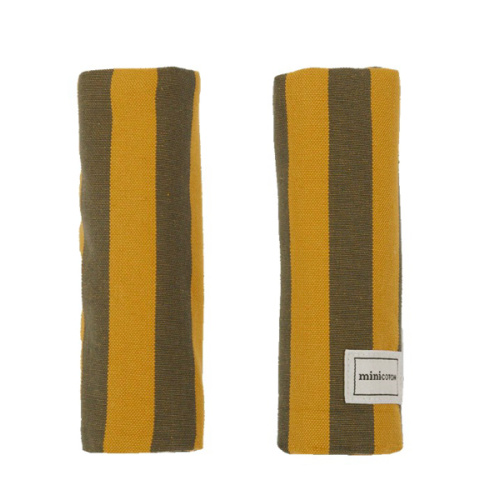 Strap Protector Olive + Gold · Minicoton