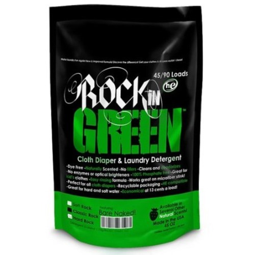 Rockin Green Cloth Diaper Detergent Classic Rock Remix, Bare Naked Babies