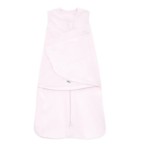 Pink Cotton Muslin Swaddle - Newborn | HALO