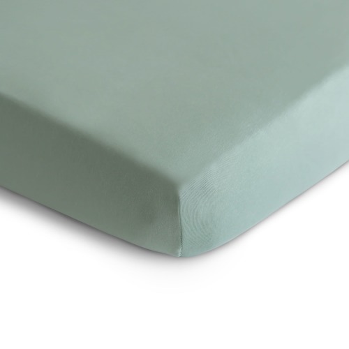 Mushie Stretchy Organic Crib Sheet