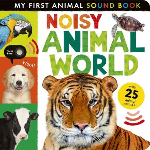 Noisy Animal World - (My First) by Hettie Cox (Board Book)
