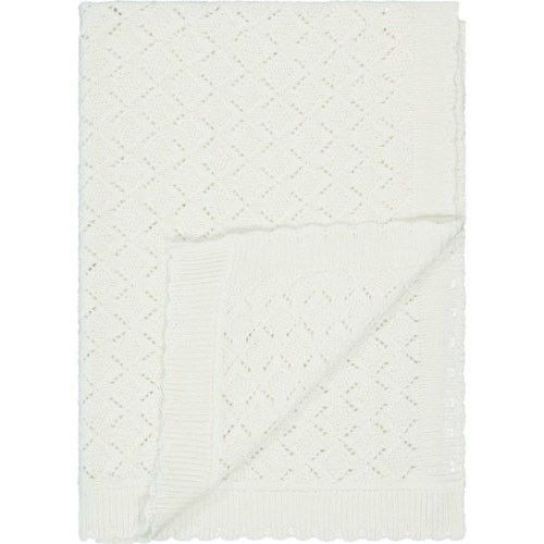 Cream Baby Cotton Heirloom Blanket | Best&Less™ Online