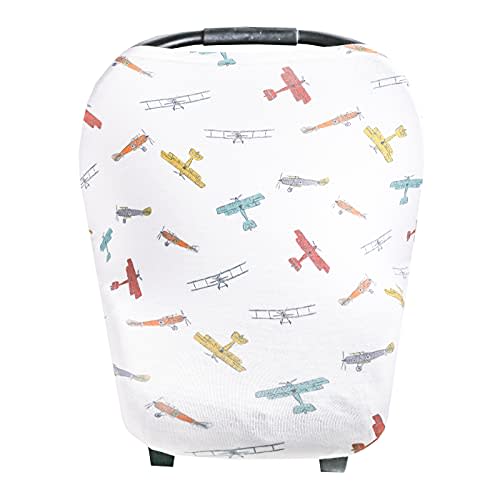 Copper Pearl Multi-Use Cover: Car Seat Covers, Nursing Cover, and Stroller Cover for Sun - Stretchy Fabric, All-Season Use, Stylish Designs, Easy Access for Moms - Ace