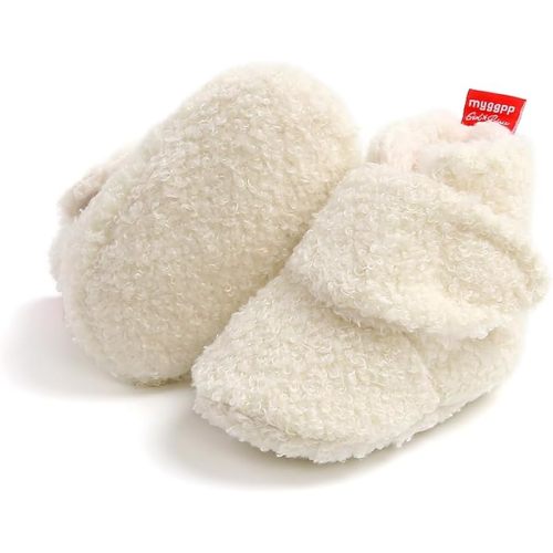 Ohwawadi Infant Baby Slippers Girls Boys Booties Warm Baby Socks Shoes Newborn Crib Footwear Prewalkers