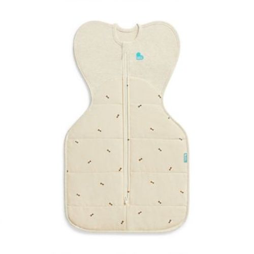 Love to Dream Swaddle Up Warm - Cotton 2.5 TOG Oat Bees - Medium