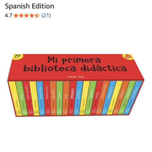 My First Learning Library Box of 20 Board Books - Spanish (Spanish Edition)