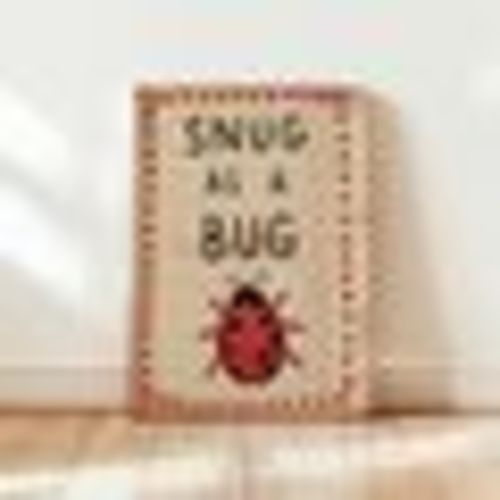 Snug as a Bug Print | Woodland Nursery Decor | Insect Print | Kids Playroom Decor | Baby Shower Gifts for Him or Her | Playroom Wall Art