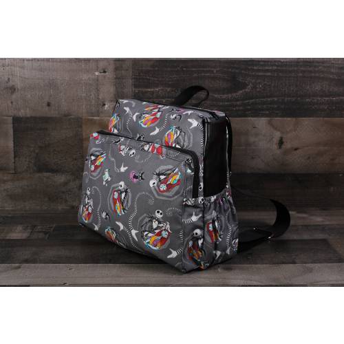 Jack and Sally Baby Diaper Bag. Jack and Sally Diaper Bag. Nightmare before Christmas Diaper Bag. Jack Diaper Bag. Sally Diaper Bag