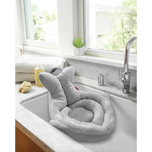 Skip Hop Soft Sink Baby Bath Tub, Moby, Grey