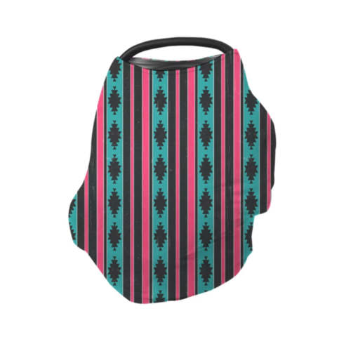 Retro Aztec car seat cover multi use
