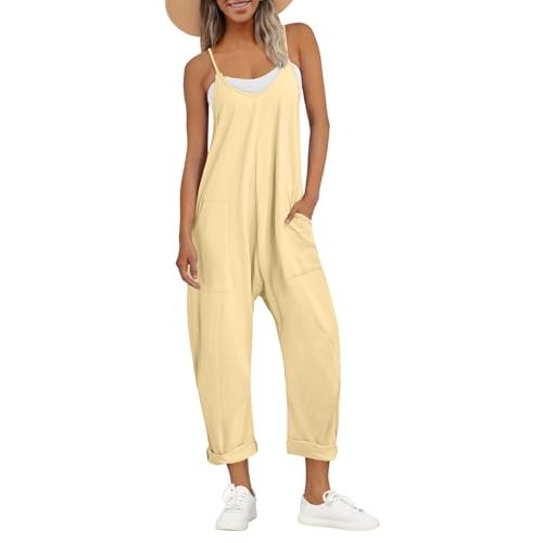 AUTOMET Jumpsuits for Women Casual Summer Outfits Rompers Comfy Beach Vacation Trendy Overalls Jumpers Fashion Clothes 2025