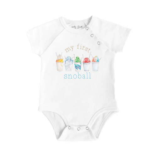 My First Snoball Organic Cotton Onesie – zukababy