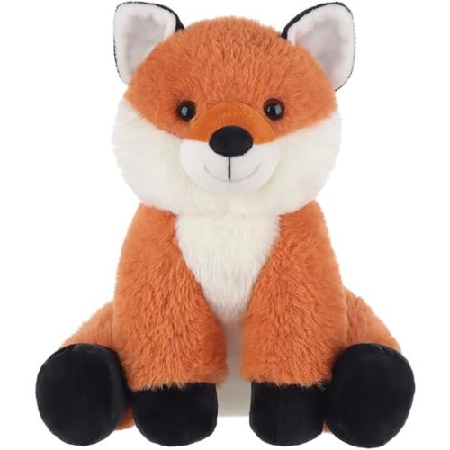 Apricot Lamb Toys Plush Fox Stuffed Animal Soft Cuddly Perfect for Girls Boys Yellow Fox