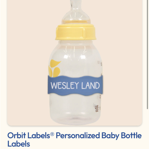 Inchbug Orbit Labels - Personalized Baby Bottle Labels For Daycare – InchBug