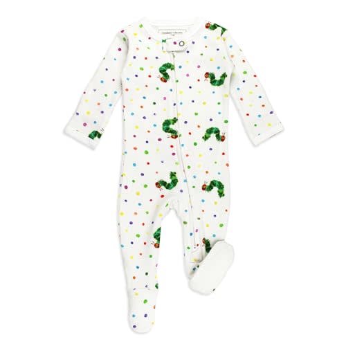L'ovedbaby Unisex Baby Organic 2-Way Zipper Footie