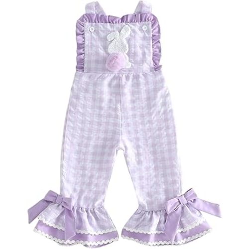 YINGISFITM Toddler Girl Overalls Mexican Fiesta Outfit Sleeveless Bell-Bottom One Piece Romper Jumpsuit Cinco de Mayo Clothes