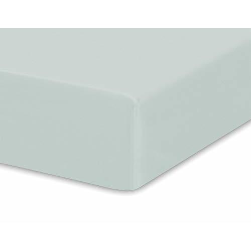 Crib Fitted Sheet by Pure Bamboo, Genuine 100% Organic Viscose Derived from Bamboo, Luxuriously Soft, Ultimate Cooling, Fits Standard Size Crib Mattress (Sea Glass)