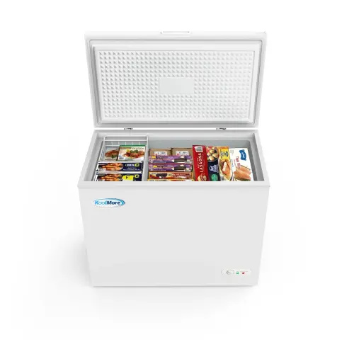 Frigidaire Gallery Garage Ready 7 cu. ft. Convertible Chest Freezer with Black Granite Finish