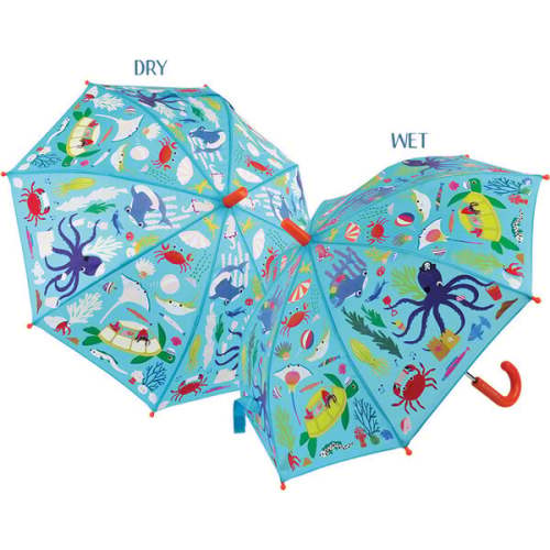 Ocean Colour Changing Umbrella - Floss & Rock | Maisonette