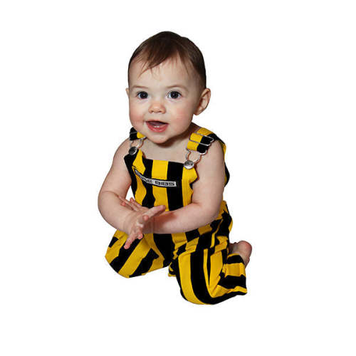 Iowa Hawkeyes Infant Gameday Bib Overalls – blackandgold-hawkeyefanshop