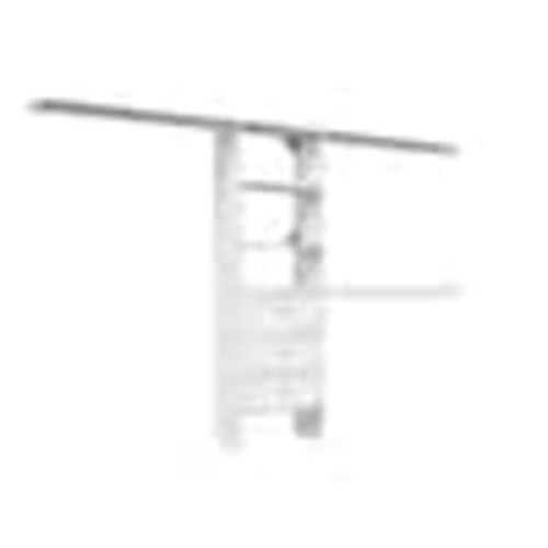 ClosetMaid Selectives 85 in. W x 121 in. W White Basic Plus Standard Wood Closet System Kit with Drawers 1742140