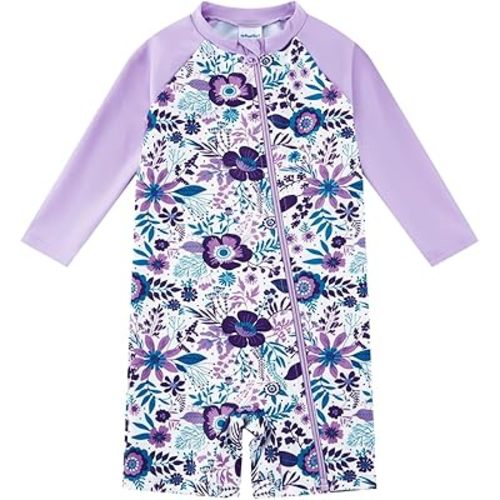 Amazon.com: upandfast Baby/Toddler Girl Swimwear Swimsuit Full Zipper Infant One Piece Sunsuit UPF50+(24-36 Months,Pink Whale): Clothing, Shoes & Jewelry