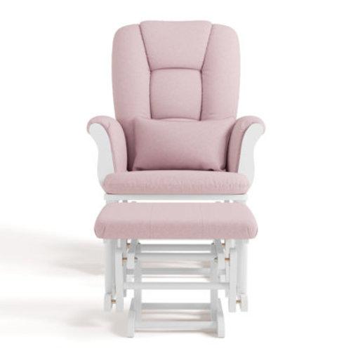 Storkcraft Tuscany Rocking Chair Glider with Ottoman & Reviews | Wayfair