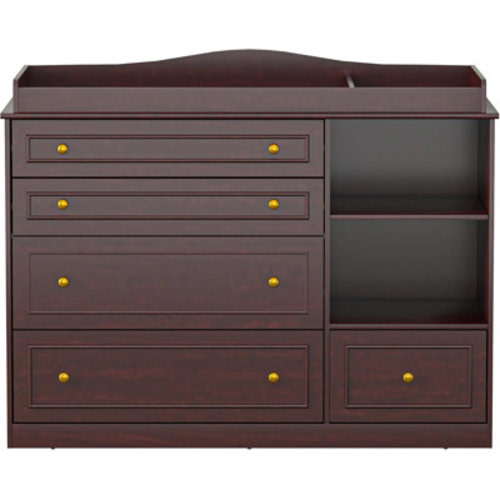 Harriet Bee Changing Table Dresser With 5 Drawers And 2 Shelves & Reviews | Wayfair