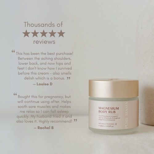 Pure Mama Massage Body Rub - Magnesium & SyriCalm™ - Relief & Relaxation – PURE MAMA Skincare USA