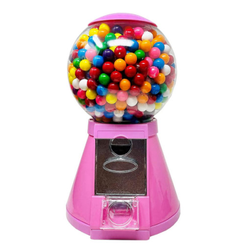 Mini Pink Medium Gumball Candy Machine | Gumballs.com