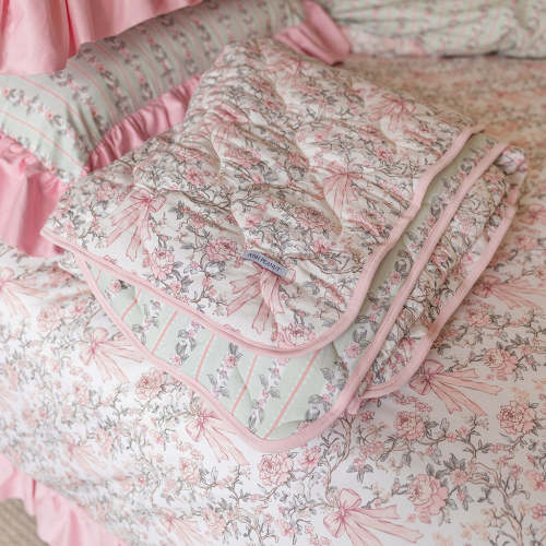 Irene & Susan Reversible Quilted Patoo® Blanket