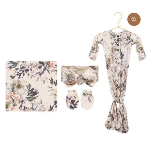 Newborn Nursery Gown Set